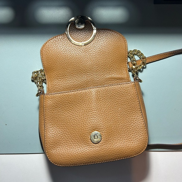 Michael Kors Brown and Gold Crossbody Bag - Picture 9 of 16